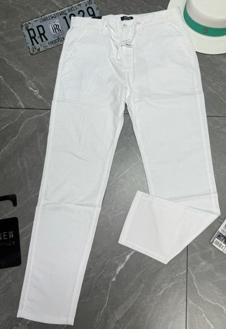 Calça casual branca CCB-004