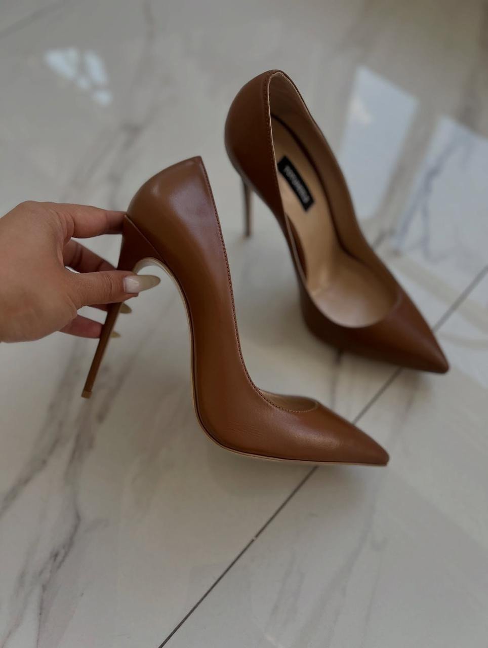 Salto Alto Fino Castanho SAFC-005